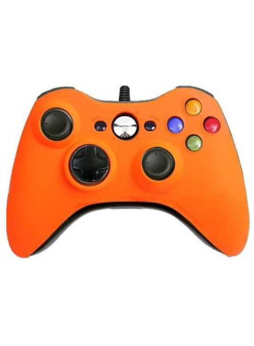 Геймпад проводной Controller Orange(Оранжевый) (Xbox 360)